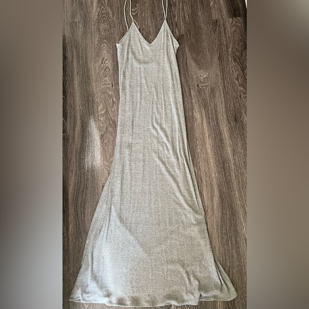 NEW Grey Chaser Maxi Dress with swoop back XS
